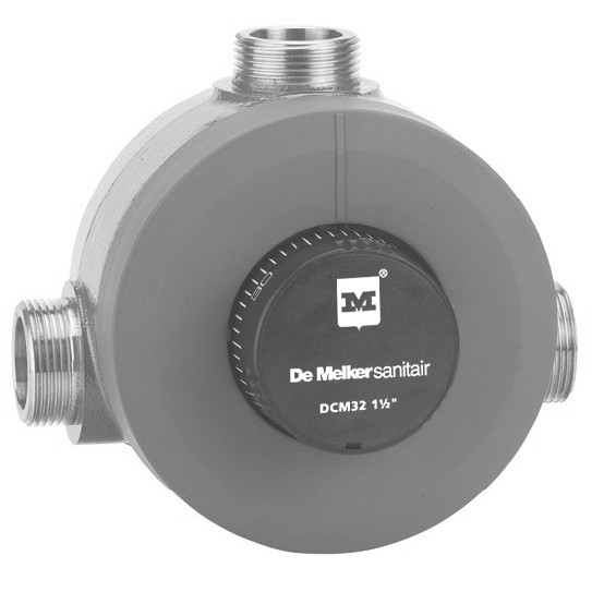DE MELKER CENTRAAL THERMOSTATISCHE MENGKRAAN DCM-32  30C°-70C°