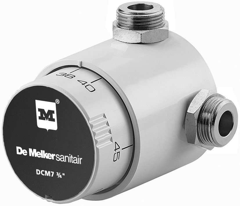 DE MELKER CENTRAAL THERMOSTATISCHE MENGKRAAN DCM-7 40C°-80C°